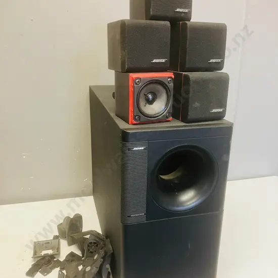 Bose Acousticmass 5 Series ll Direct Reflecting Speaker System – 10-200 Watts Per Channel At 4–8 ohms