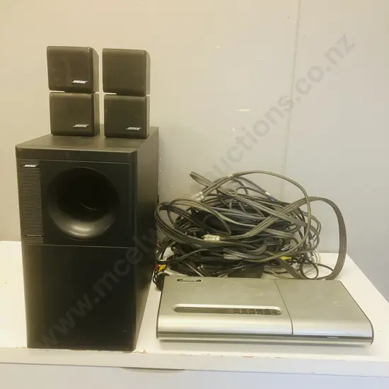 Bose Lifestyle Model 5 Music Centre, Sub-woofer & Double Cube Speakers (No Remote Control)