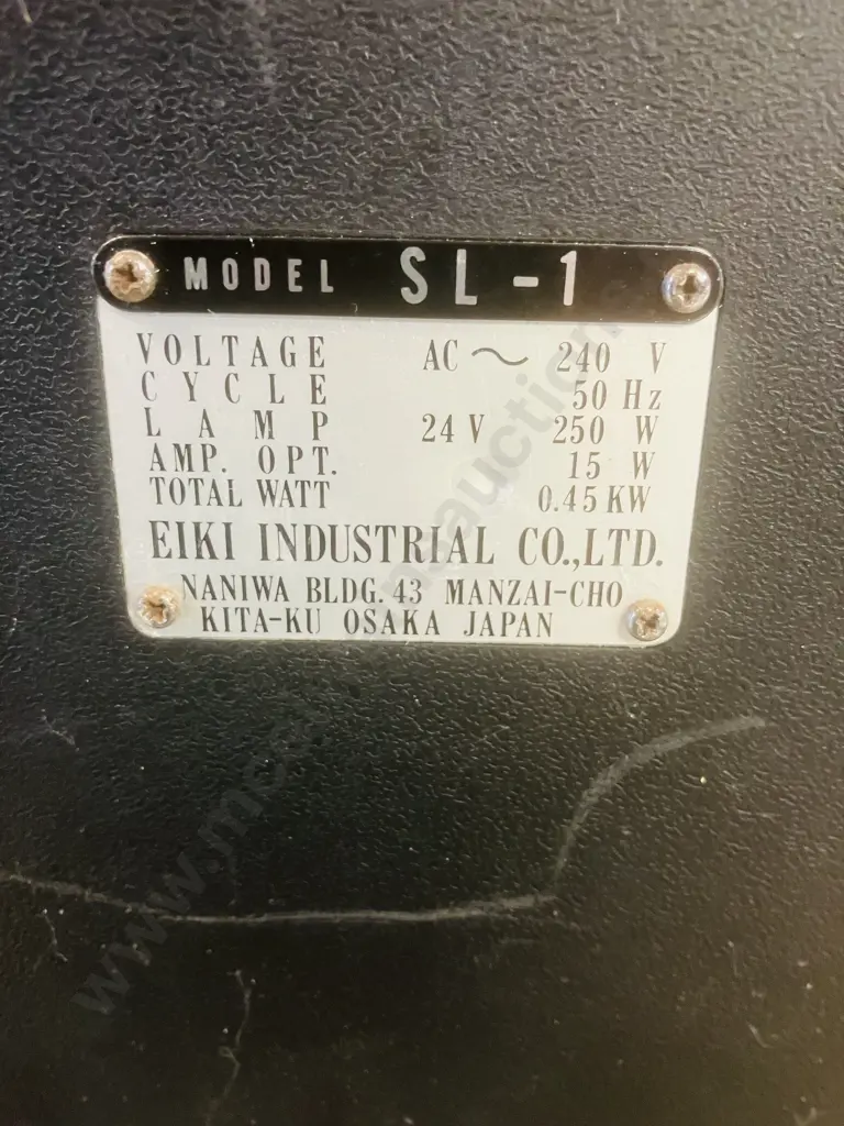 EIKI SL-1 Projector Image 1++