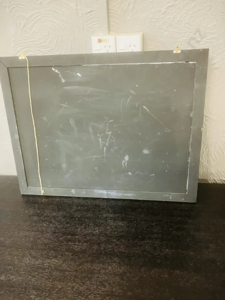 Vintage "Amber Tips" Tea Metal Advertising Sign. 50 x 65cm Image 1++