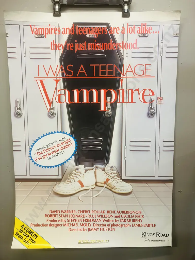 I Was A Teenage Vampire Movie Poster Image 1++
