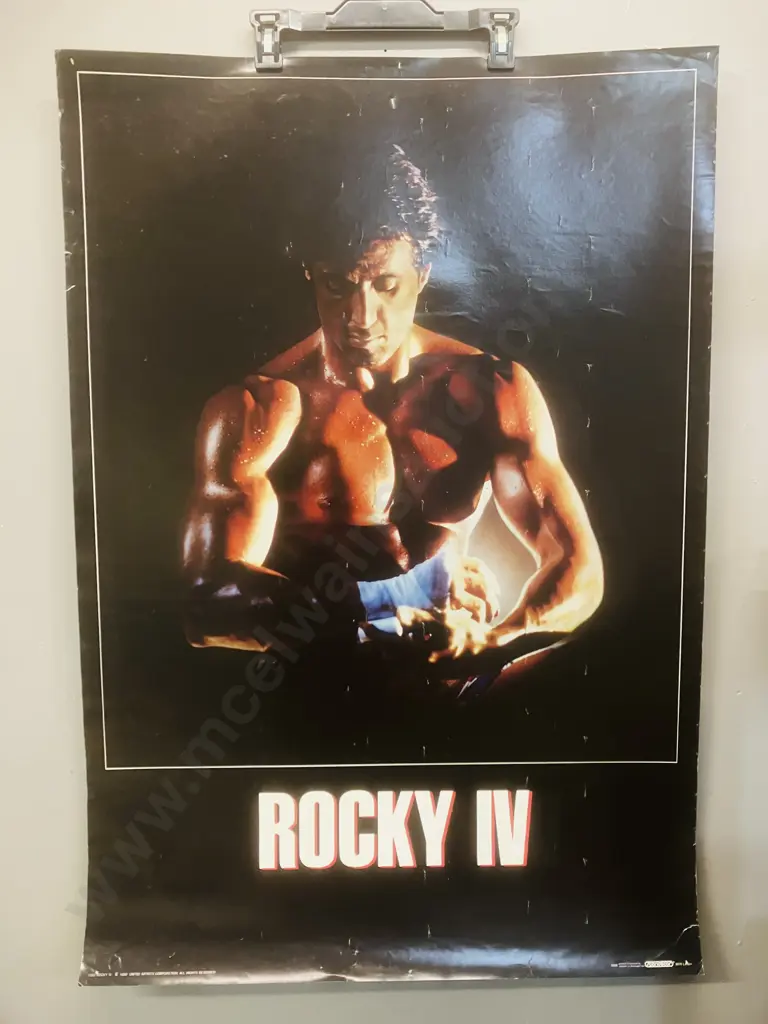 Pair of Rocky lV 1986 United Artists Posters Image 1++