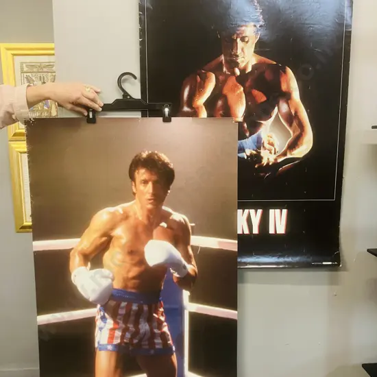 Pair of Rocky lV 1986 United Artists Posters