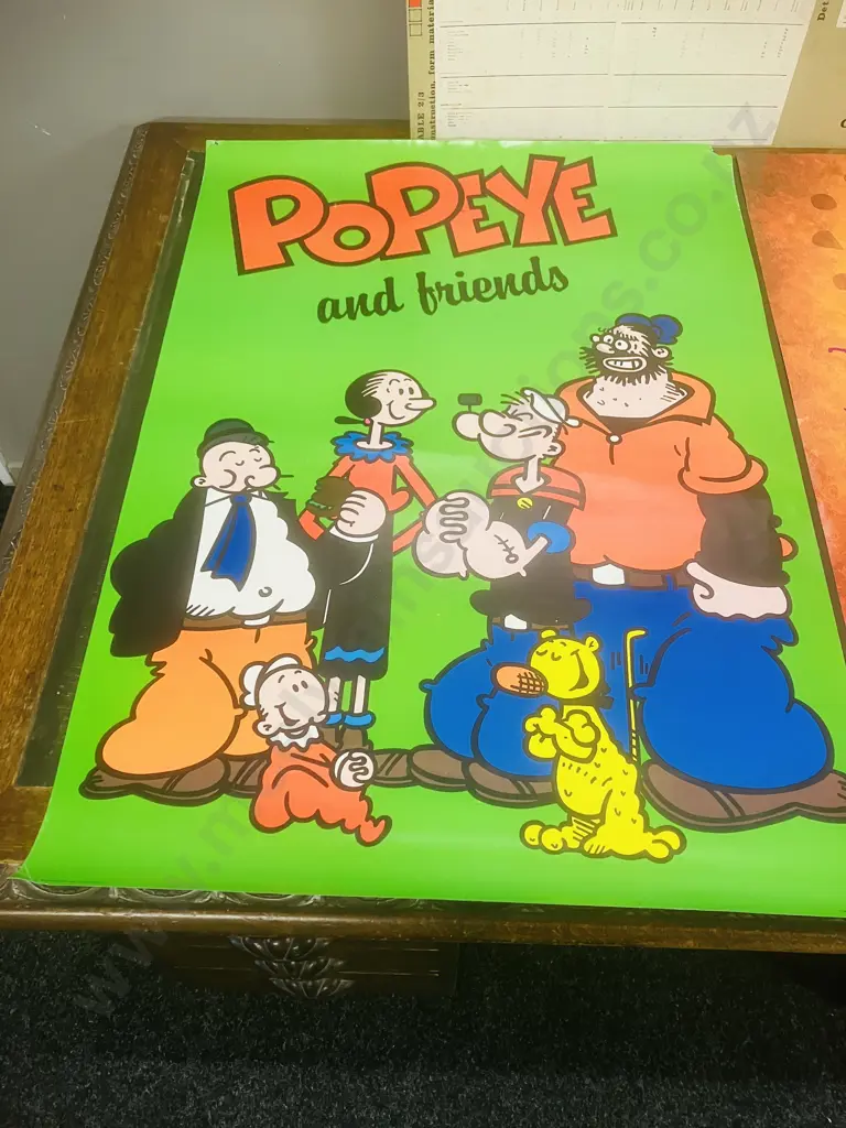 Popeye and Friends 1981, Taranaki Festival Of Arts 1997 & Vintage CI/SFB Construction Index Image 1++