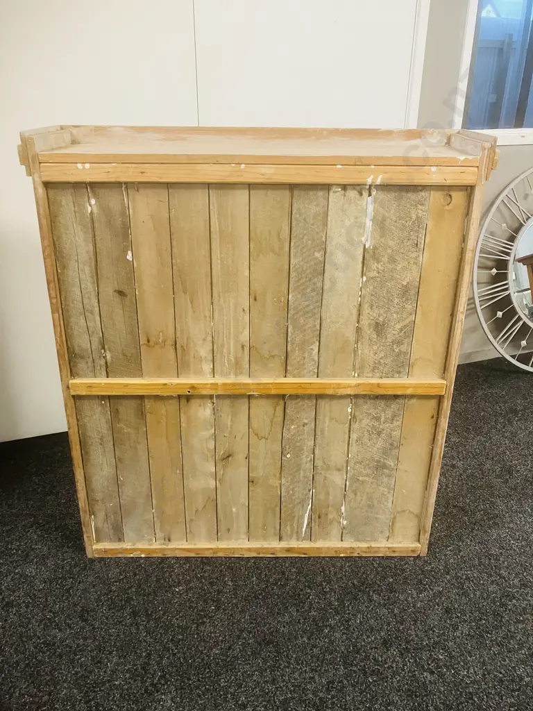 Shabby Chic Style Bookcase / Dresser Top. H113 W100 D25cm Image 1++