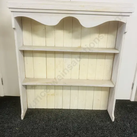Shabby Chic Style Bookcase / Dresser Top. H113 W100 D25cm