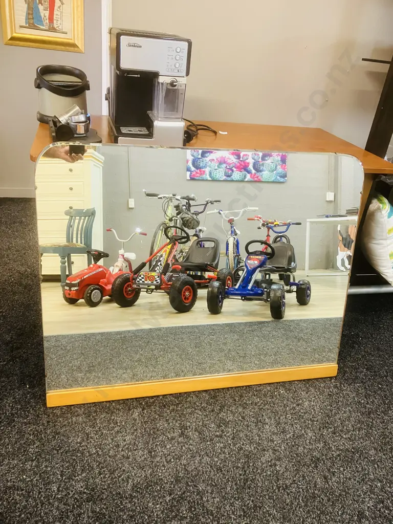 Art Deco Dressing Table Mirror. 80 x 102cm Image 1++