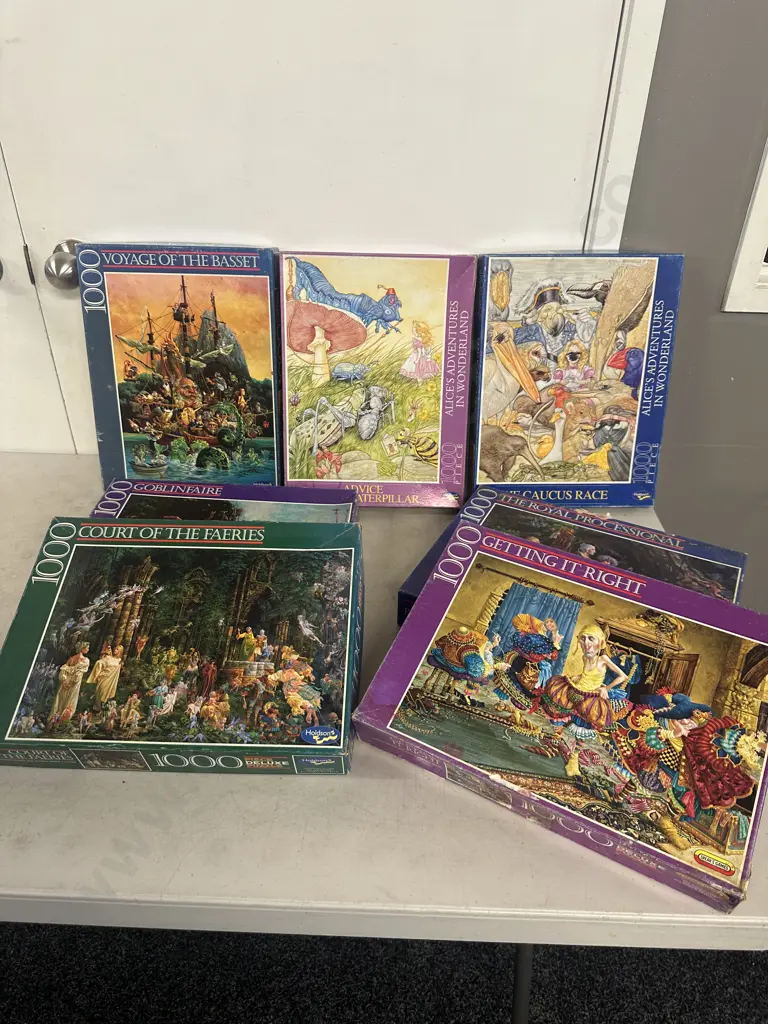 Assorted Jigsaw Puzzles x 7 Image 1++