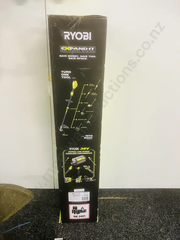 Ryobi Line Trimmer Kit - 36 Volt, 2.0Ah Battery & Charger Image 1++