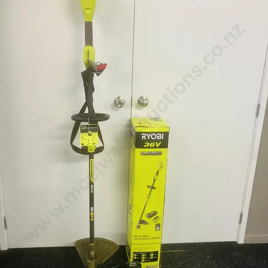 Ryobi Line Trimmer Kit - 36 Volt, 2.0Ah Battery & Charger