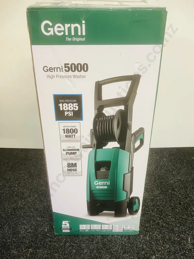 Gerni 5000 1885PSI 1800W High Pressure Washer Image 1++