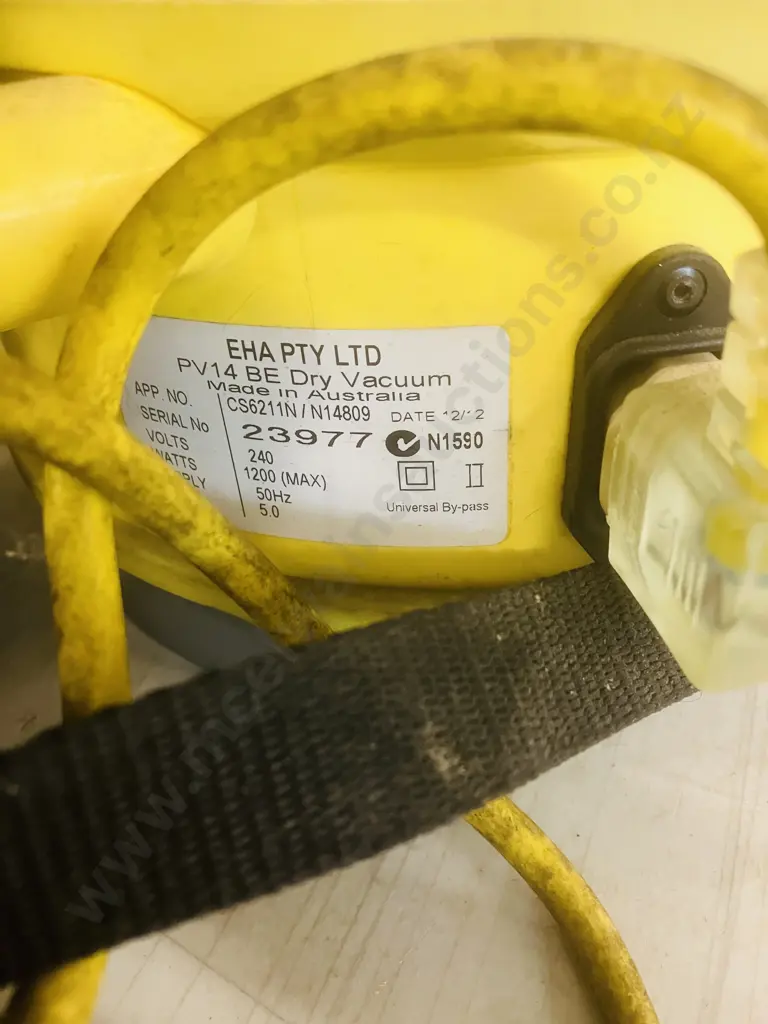 Pullman Back Pack Vacuum - PV14 BE Dry With Extra Bags (Short Nozzle Only) Image 1++