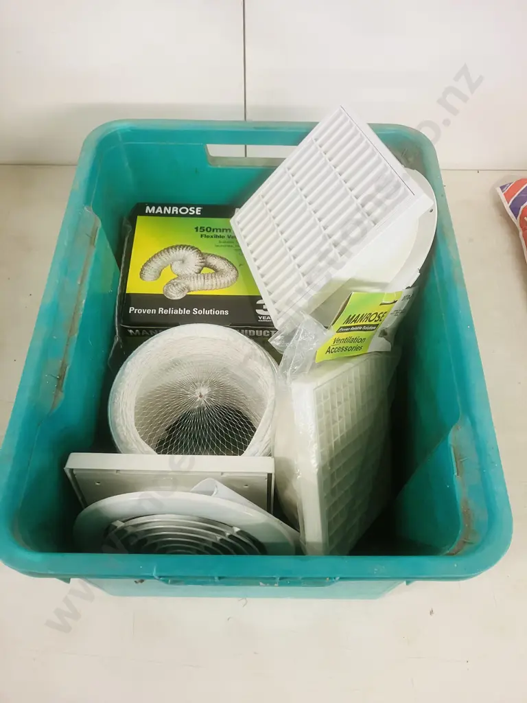 Box Lot Assorted 150mm Ventilation Accessories Image 1++