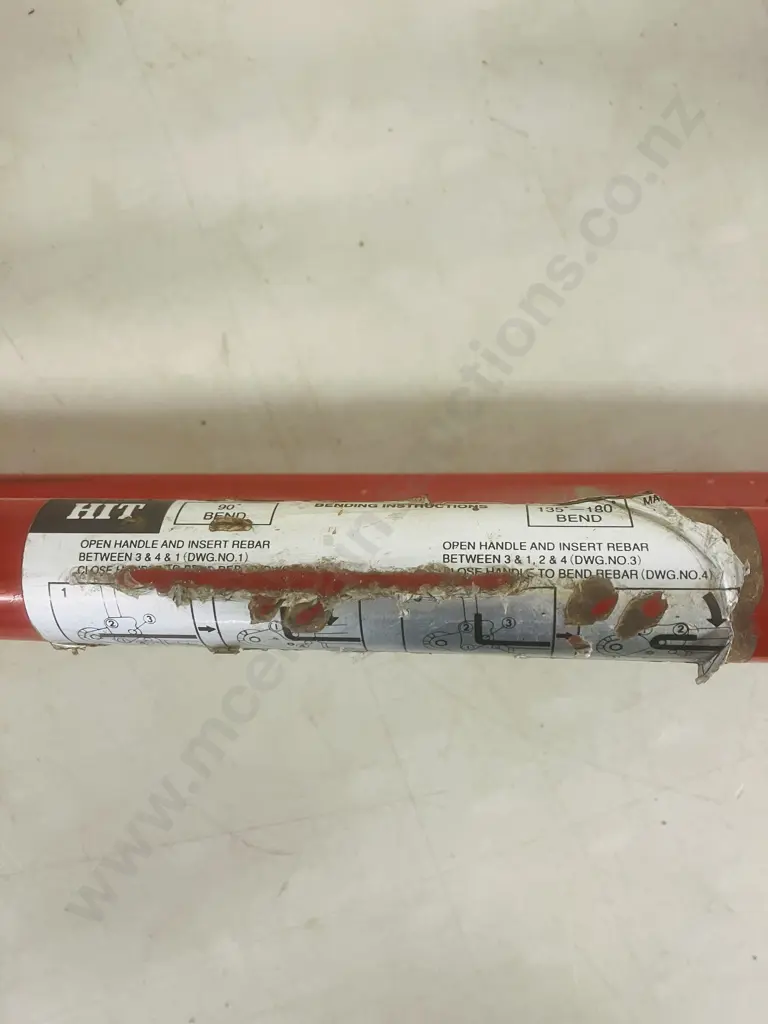 HIT 16mm Rebar Rod Cutter Bender - Japan Image 1++