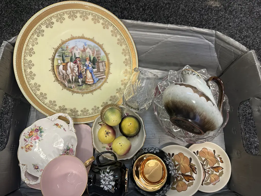 Assorted China Items Including Prinknash Pottery Items Etc Image 1++