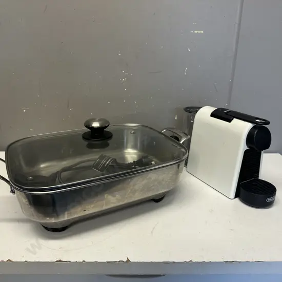 Breville Electric Frypan Model BEF560 & Delonghi Nespresso Coffee Maker