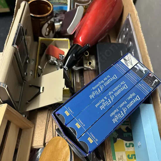 Box Lot Vintage Items