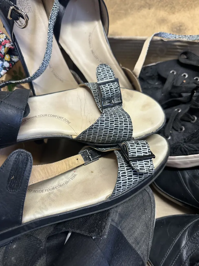 Selection Of Ladies Shoes Size 42 Including Ziera Etc Image 1++