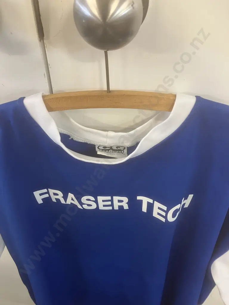 Fraser Tech Sports Club New Zealand Con Quest Jersey. Sz XXL. #13 Image 1++