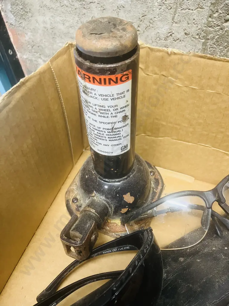 Tools - GM Jack, Fuller Socket Set, Joker440 Spray Etc With Folding Chair Image 1++