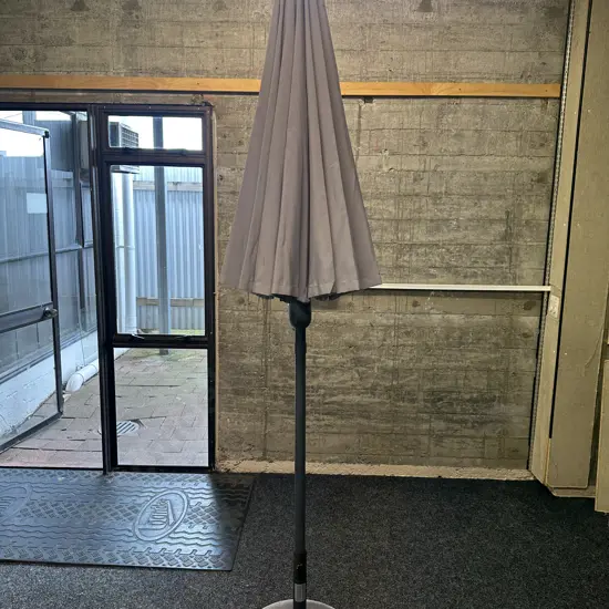 Marquee Outdoor Umbrella & Stand