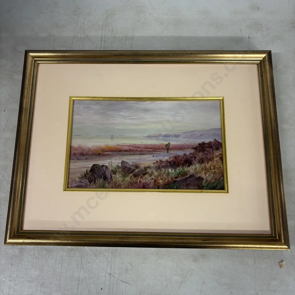 Original Framed Artwork Signed William Menzies Gibb. 49 x 38cm incl frame Image 1++