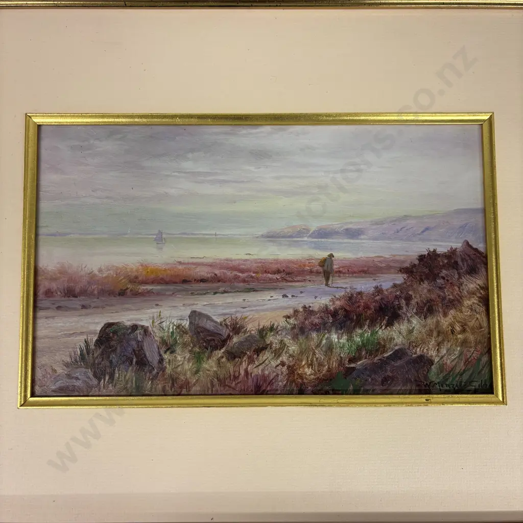 Original Framed Artwork Signed William Menzies Gibb. 49 x 38cm incl frame Image 1++