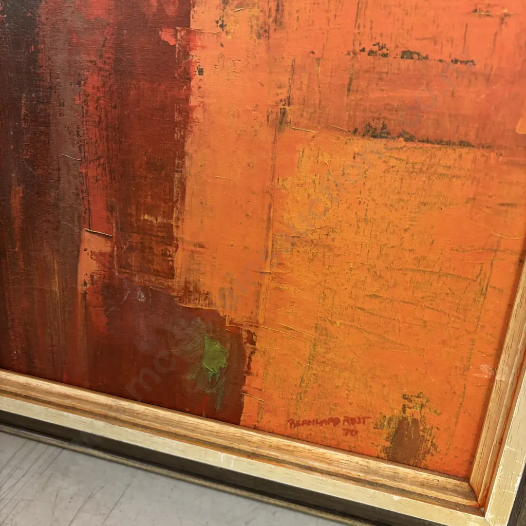 Framed Bernhard Rust Print titled "Two Girls". 68 x 58cm Image 1++