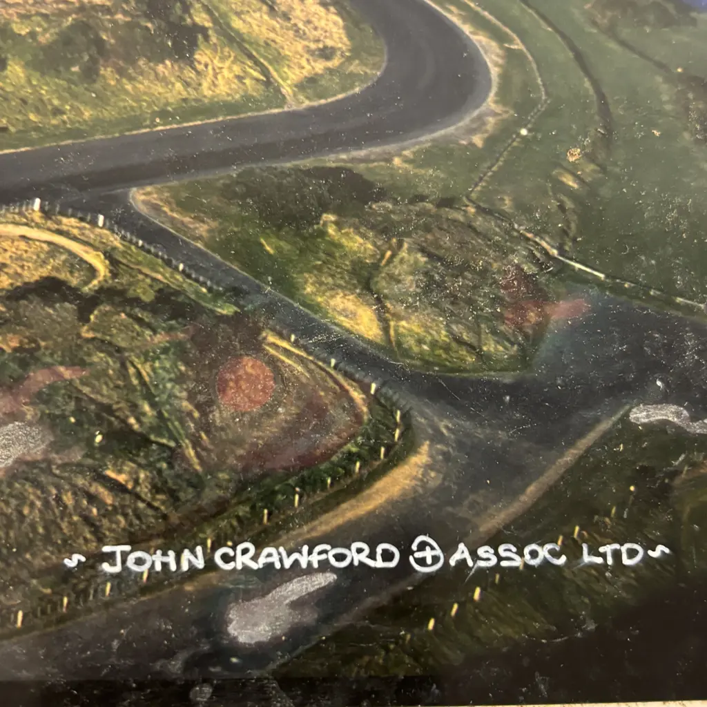 John Crawford Coloured Photograph of "New Plymouth". 38 x 30cm Image 1++
