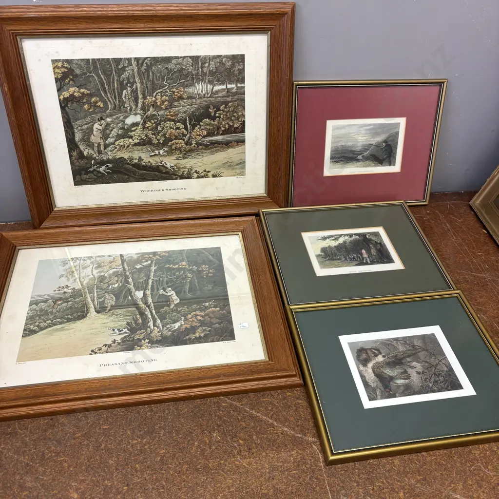 Assorted Vintage Hunting Prints Image 1++