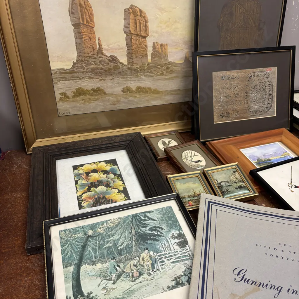 Large Assortment of Prints, etchings, engravings etc Image 1++