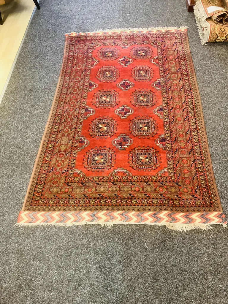 Vintage Persian Floor Rug. 127 x 215cm Image 1++