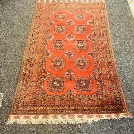 Vintage Persian Floor Rug. 127 x 215cm