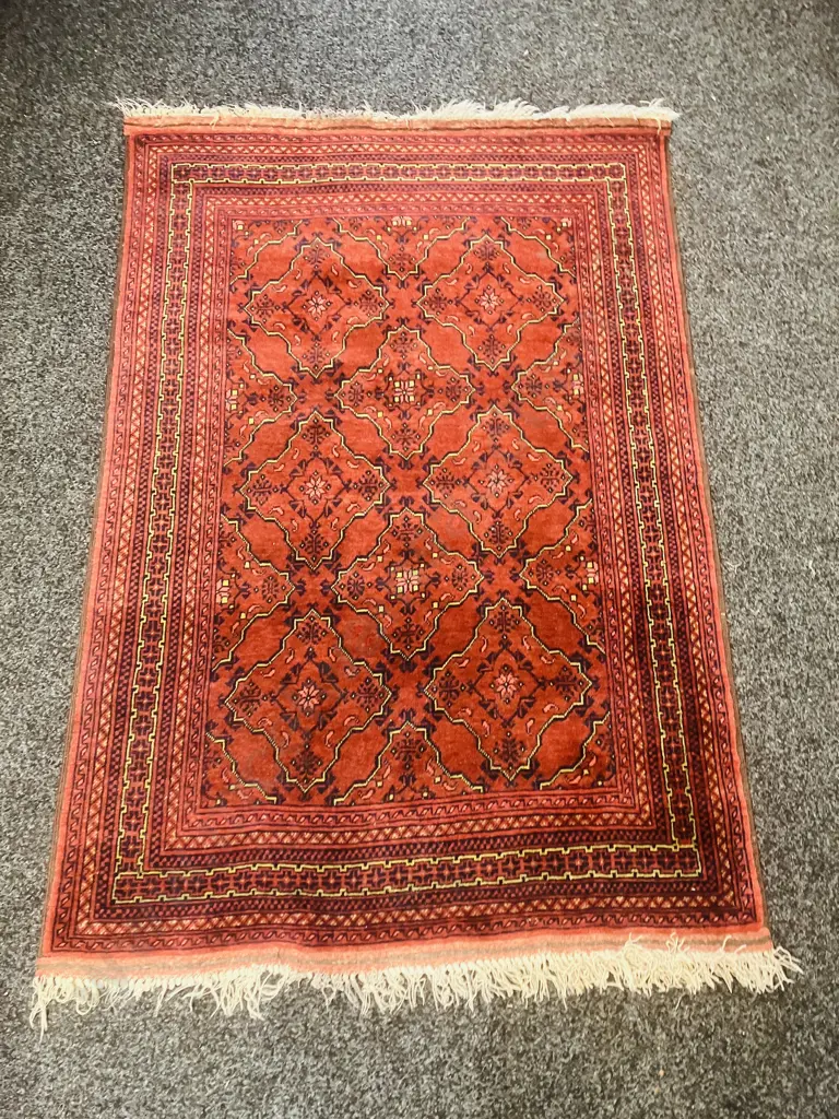 Hand-Knotted Persian Rug. 101 x 151cm Image 1++