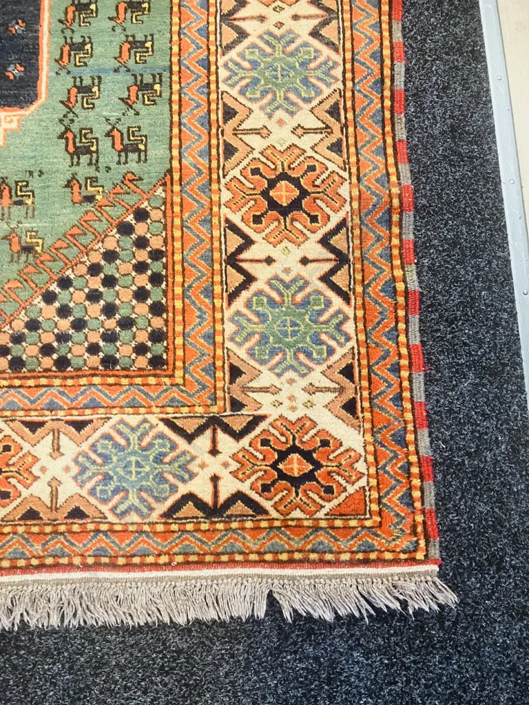 Afghani Chechen Persian Floor Rug. 230 x 197cm Image 1++