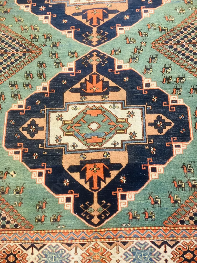 Afghani Chechen Persian Floor Rug. 230 x 197cm Image 1++