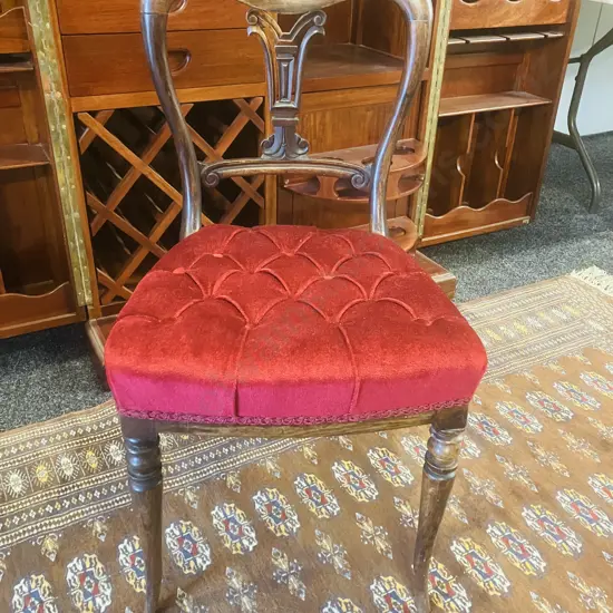 Late Victorian Mahogany Dining Chair