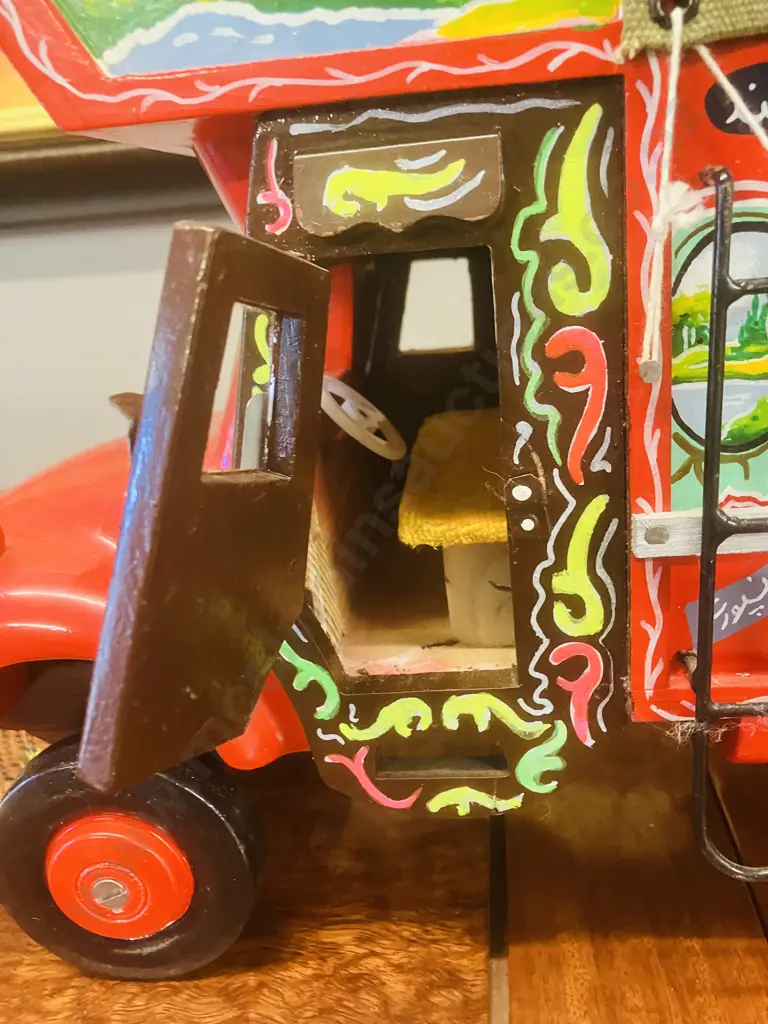 Pakistani Painted Truck Model. 29 x 45cm Image 1++