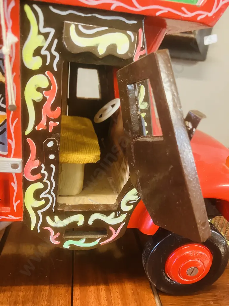 Pakistani Painted Truck Model. 29 x 45cm Image 1++