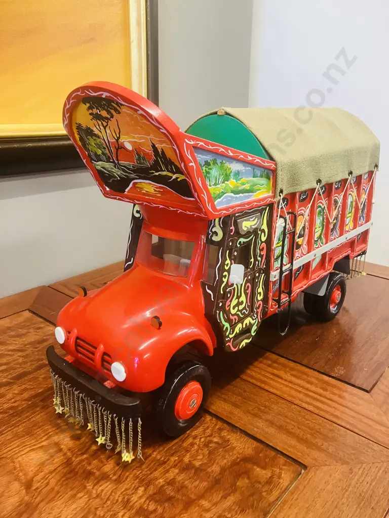 Pakistani Painted Truck Model. 29 x 45cm Image 1++
