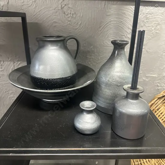 Assorted Pottery incl German
