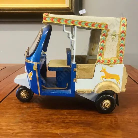 Thai Tuk Tuk Model. 17 x 20cm