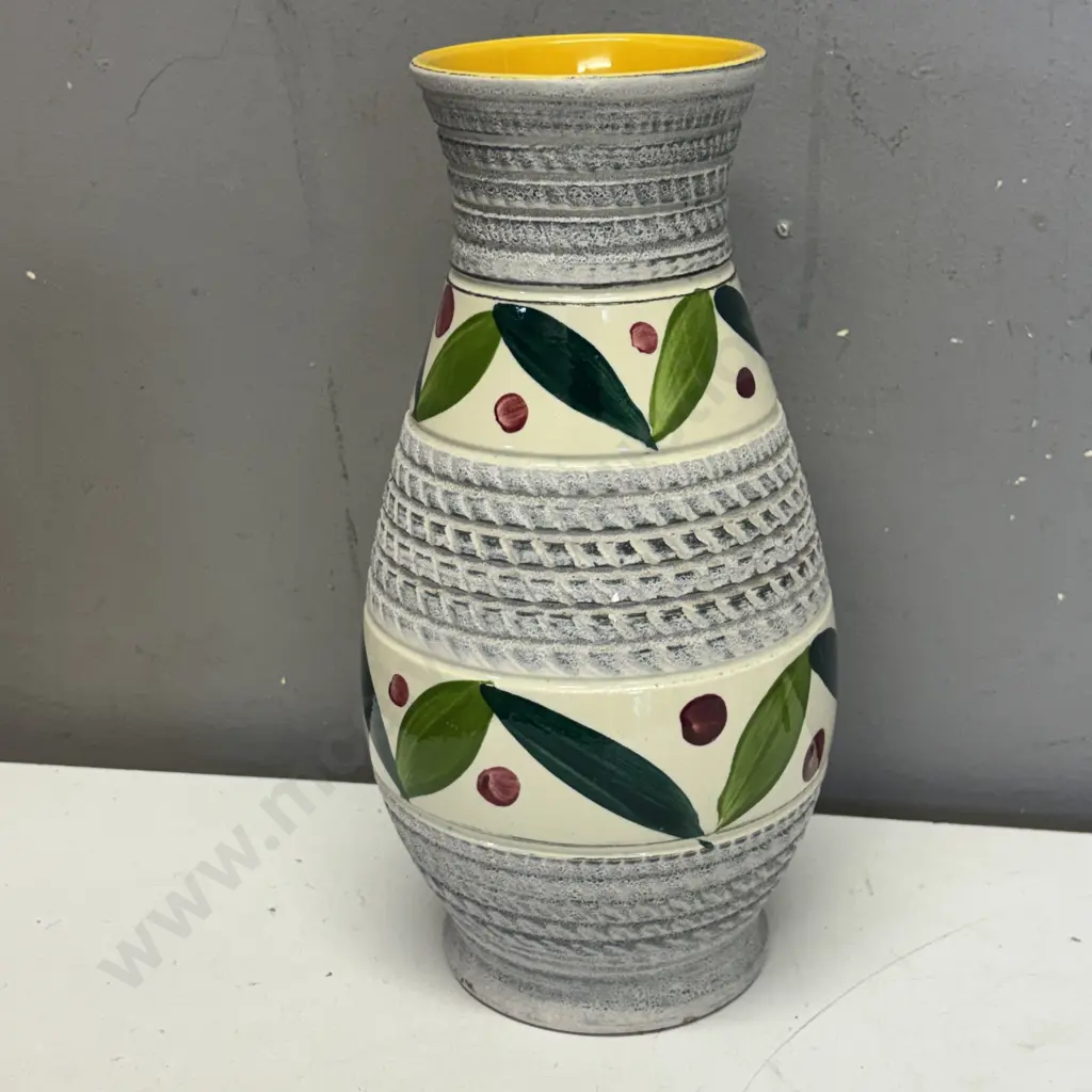 Vintage West German Art Pottery Vase H25.5cm Image 1++