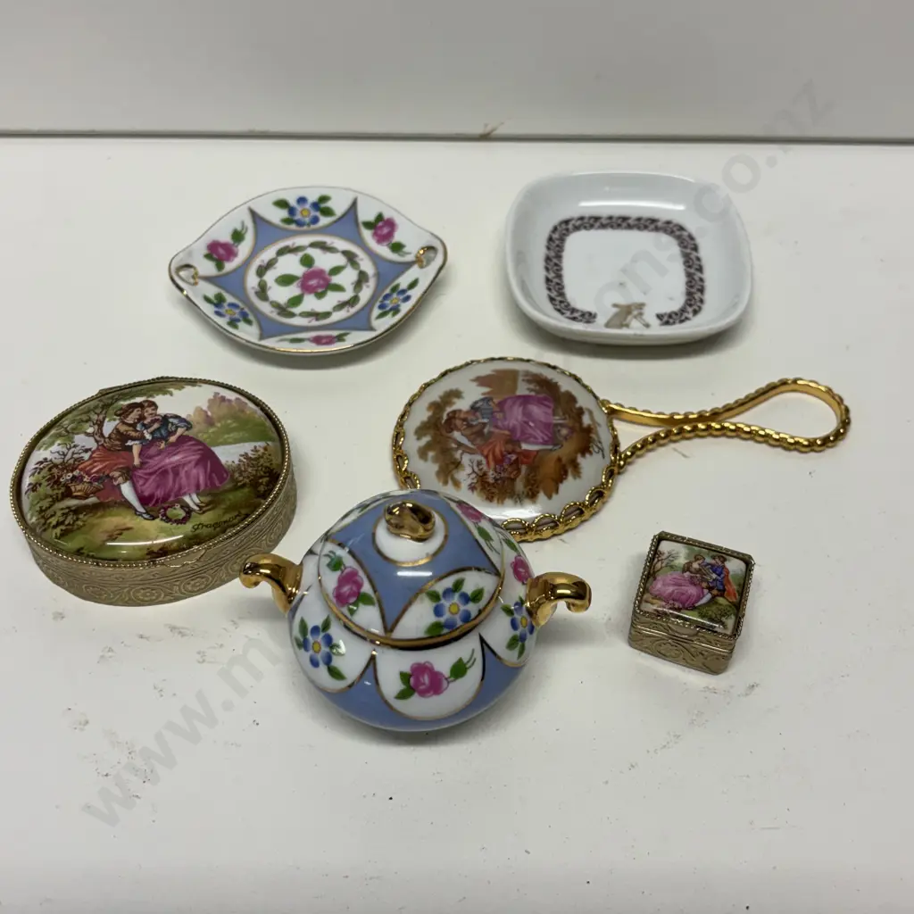 Assorted Limoges miniatures Image 1++