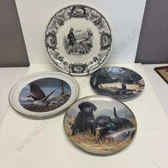 Assorted Animal themed collectors plates
