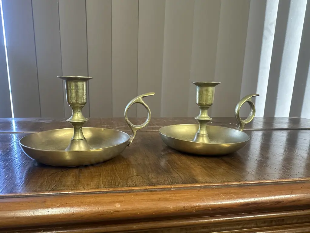 Brass  Candle Sticks Image 1++