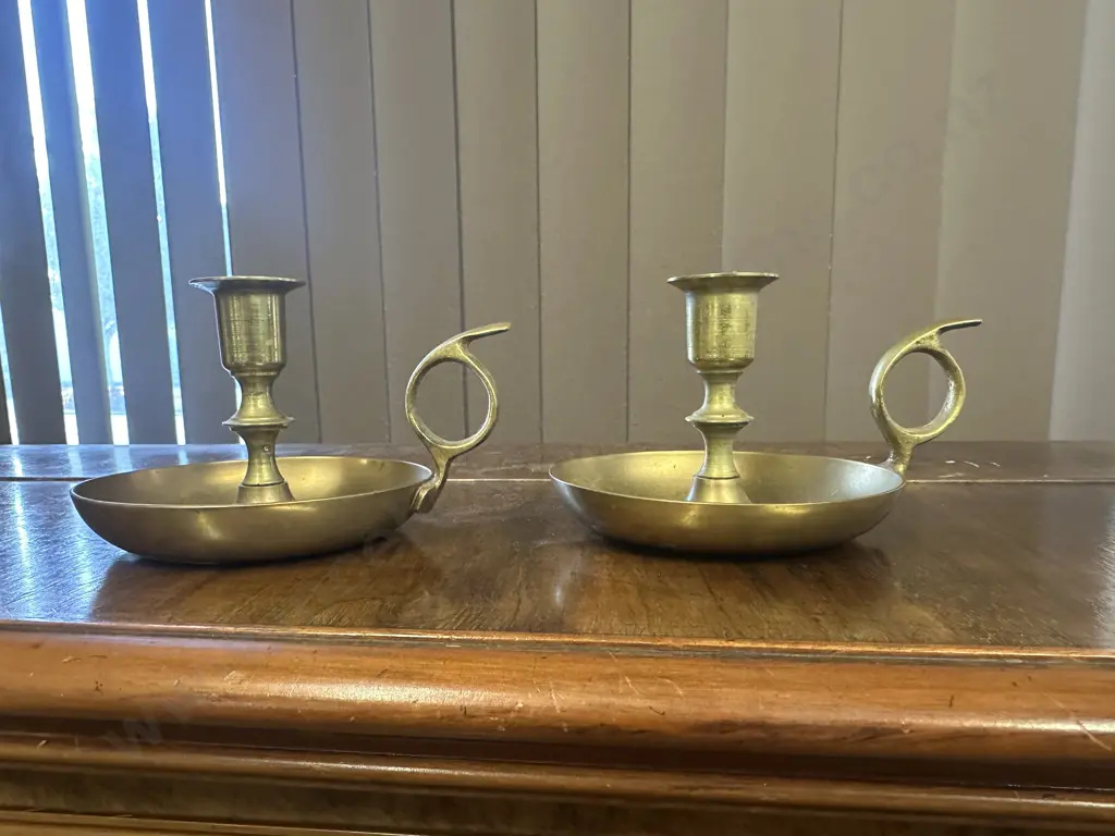Brass  Candle Sticks Image 1++