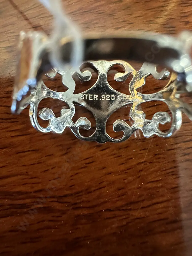 Sterling Silver Ring Stamped 925 Image 1++