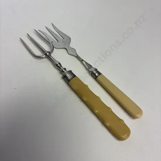 Vintage Forks with hallmarks as shown in photo