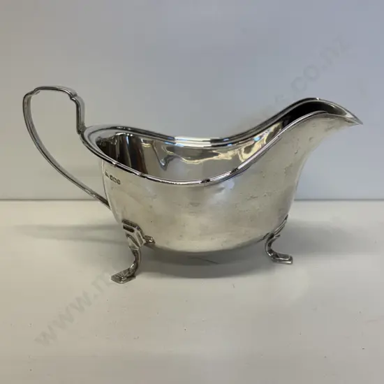 Walker and Hall hallmarked Silver 3 footed Jug